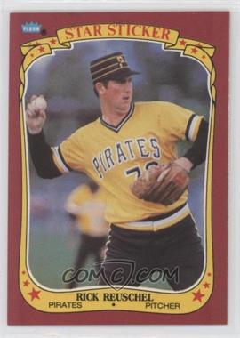 1986 Fleer Star Stickers - [Base] #95 - Rick Reuschel