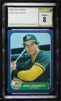 Jose Canseco [CSG 8 NM/Mint]