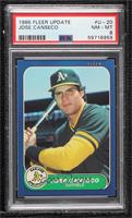 Jose Canseco [PSA 8 NM‑MT]