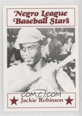 1986 Fritsch Negro League Baseball Stars - [Base] #25 - Jackie Robinson