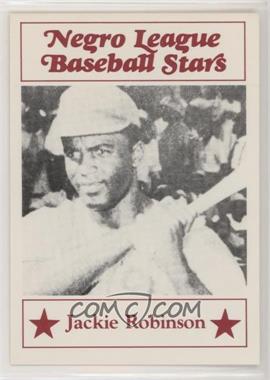 1986 Fritsch Negro League Baseball Stars - [Base] #25 - Jackie Robinson