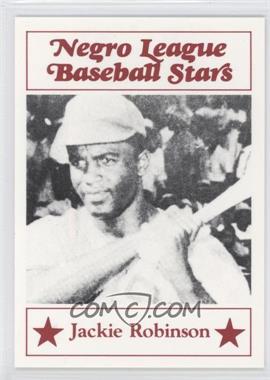 1986 Fritsch Negro League Baseball Stars - [Base] #25 - Jackie Robinson