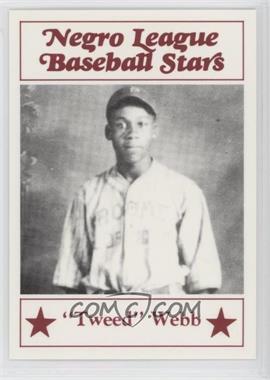 1986 Fritsch Negro League Baseball Stars - [Base] #39 - Normal Webb