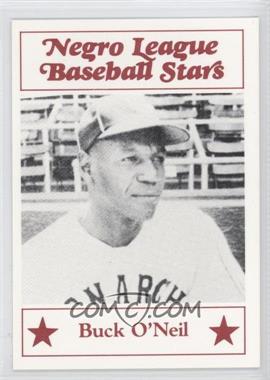 1986 Fritsch Negro League Baseball Stars - [Base] #45 - Buck O'Neil