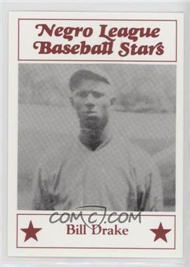 1986 Fritsch Negro League Baseball Stars - [Base] #69 - Bill Drake