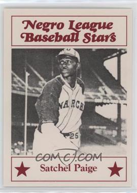 1986 Fritsch Negro League Baseball Stars - Samples #10 - Satchel Paige