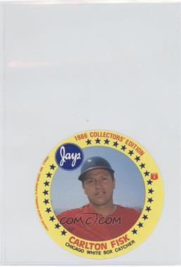 1986 Jays Potato Chips Discs - Food Issue [Base] #_CAFI - Carlton Fisk