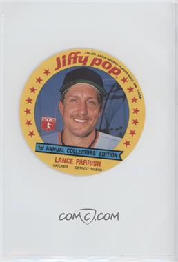 1986 Jiffy Pop Collector's Edition Discs - [Base] #3 - Lance Parrish [EX to NM]