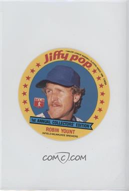 1986 Jiffy Pop Collector's Edition Discs - [Base] #5 - Robin Yount [Good to VG‑EX]