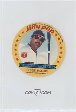 1986 Jiffy Pop Collector's Edition Discs - [Base] #8 - Reggie Jackson [EX to NM]