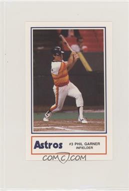 1986 Kool-Aid Houston Astros Police - [Base] #9 - Phil Garner