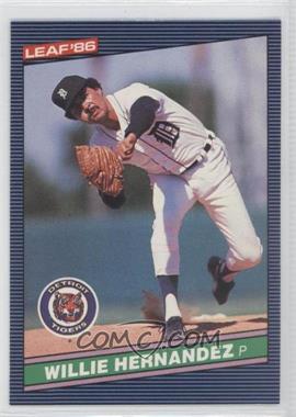 1986 Leaf Canadian - [Base] #102 - Willie Hernandez