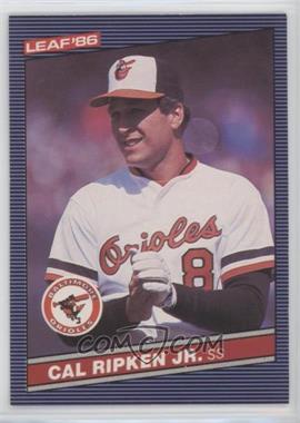 1986 Leaf Canadian - [Base] #142 - Cal Ripken Jr.