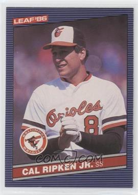 1986 Leaf Canadian - [Base] #142 - Cal Ripken Jr.