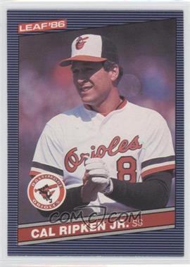 1986 Leaf Canadian - [Base] #142 - Cal Ripken Jr.