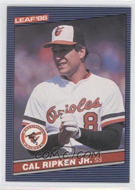 1986 Leaf Canadian - [Base] #142 - Cal Ripken Jr.