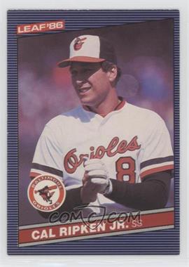 1986 Leaf Canadian - [Base] #142 - Cal Ripken Jr.