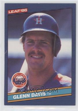 1986 Leaf Canadian - [Base] #175 - Glenn Davis