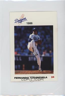 1986 Los Angeles Dodgers Police - [Base] #_FEVA - Fernando Valenzuela