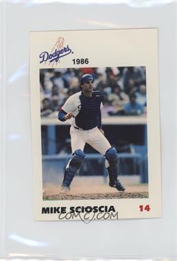 1986 Los Angeles Dodgers Police - [Base] #_MISC - Mike Scioscia