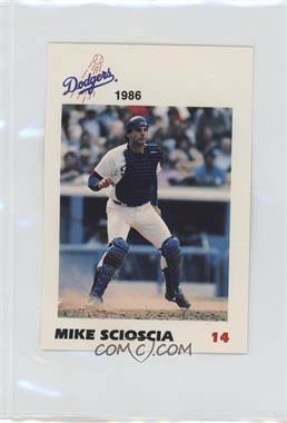 1986 Los Angeles Dodgers Police - [Base] #_MISC - Mike Scioscia