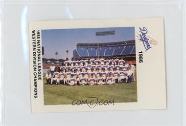 1986 Los Angeles Dodgers Police - [Base] #LADO - 1985 National League Western Division Champions (Los Angeles Dodgers Team)