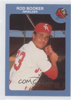 1986 Louisville Redbirds - [Base] #7 - Rod Booker