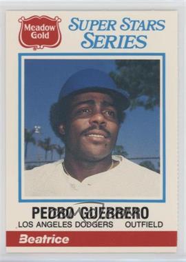 1986 Meadow Gold Super Stars - [Base] #18 - Pedro Guerrero