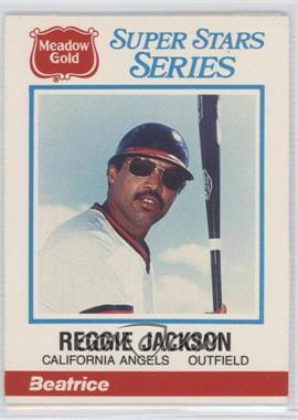 1986 Meadow Gold Super Stars - [Base] #6 - Reggie Jackson