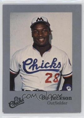 1986 Memphis Chicks - [Base] - Silver #_BOJA - Bo Jackson (Chicks Uniform)