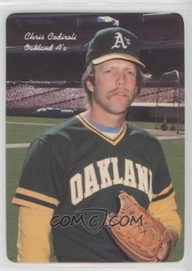 1986 Mother's Cookies Oakland Athletics - Stadium Giveaway [Base] #15 - Chris Codiroli