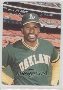 1986 Mother's Cookies Oakland Athletics - Stadium Giveaway [Base] #20 - Steve Henderson