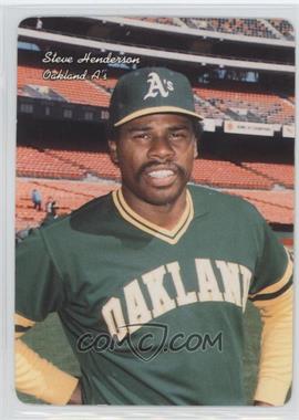 1986 Mother's Cookies Oakland Athletics - Stadium Giveaway [Base] #20 - Steve Henderson