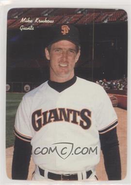 1986 Mother's Cookies San Francisco Giants - Stadium Giveaway [Base] #11 - Mike Krukow