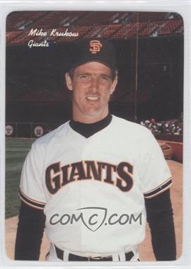 1986 Mother's Cookies San Francisco Giants - Stadium Giveaway [Base] #11 - Mike Krukow