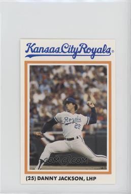 1986 National Photo Kansas City Royals - [Base] #25 - Danny Jackson