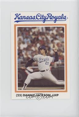 1986 National Photo Kansas City Royals - [Base] #25 - Danny Jackson