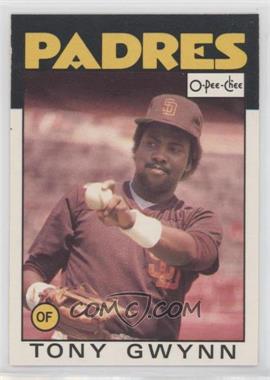 1986 O-Pee-Chee - [Base] #10 - Tony Gwynn [EX to NM]