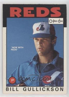 1986 O-Pee-Chee - [Base] #229 - Bill Gullickson