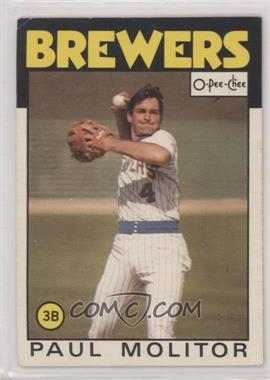 1986 O-Pee-Chee - [Base] #267 - Paul Molitor [EX to NM]