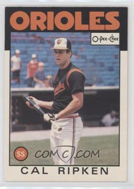 1986 O-Pee-Chee - [Base] #340 - Cal Ripken Jr.