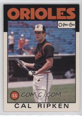 1986 O-Pee-Chee - [Base] #340 - Cal Ripken Jr.
