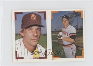 1986 O-Pee-Chee Album Stickers - [Base] #112-273 - Tim Flannery, Lance Parrish