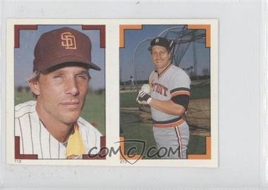 1986 O-Pee-Chee Album Stickers - [Base] #112-273 - Tim Flannery, Lance Parrish