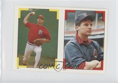 1986 O-Pee-Chee Album Stickers - [Base] #48-209 - Danny Cox, Tom Waddell