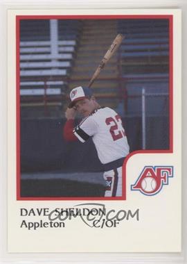 1986 ProCards Appleton Foxes - [Base] #_DASH - David Sheldon