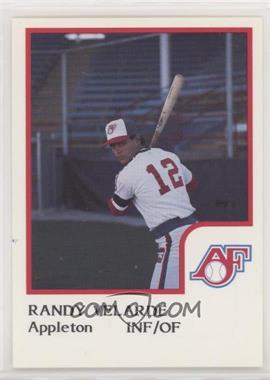 1986 ProCards Appleton Foxes - [Base] #_RAVE - Randy Velarde