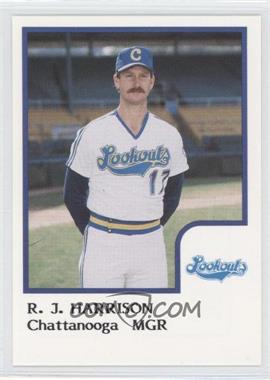 1986 ProCards Chattanooga Lookouts - [Base] #_RJHA - R.J. Harrison