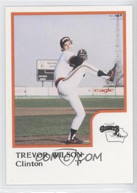 1986 ProCards Clinton Giants - [Base] #_TRWI - Trevor Wilson