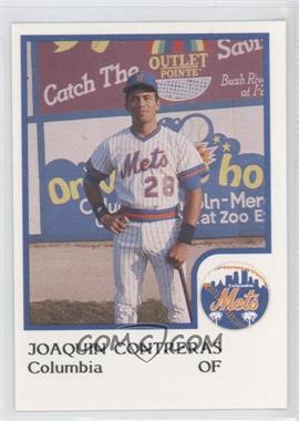 1986 ProCards Columbia Mets - [Base] #_JOCO - Joaquin Contreras